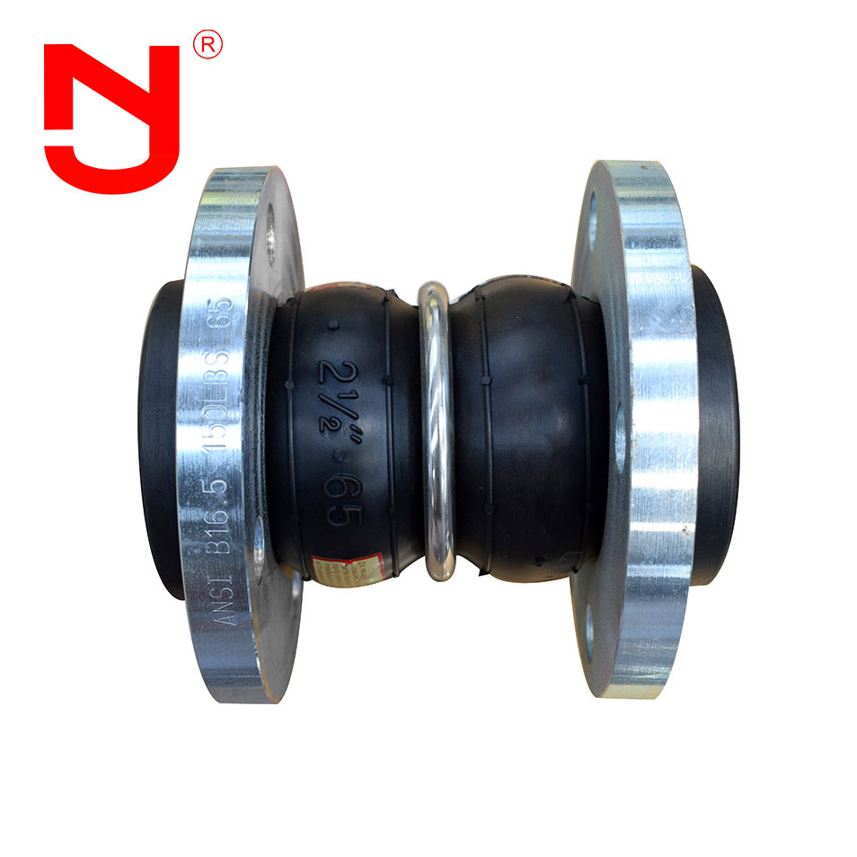 DN100 Flanged Double Sphere Rubber Expansion Joint Connection Type of DN100 Flanged Double Sphere Rubber Expansion Joint Connection Type of Joint Expansion